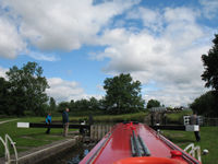 Starting up Johnson's Hillock Locks on the Leeds & Liverpool Canal